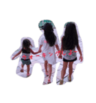 仲良し友達①（個別スタンプ：1）