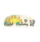 The cute cat front（個別スタンプ：2）