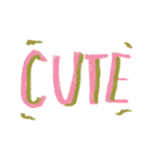 cute color（個別スタンプ：20）