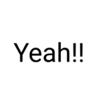 ひときわ目立つ文字たち（個別スタンプ：17）