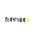 ちょこっと吹き出し（個別スタンプ：7）