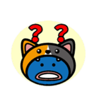 猫の着ぐるみを被ったウナギ「うにゃ太郎」（個別スタンプ：24）