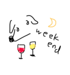 いぬとまーいにち（個別スタンプ：6）