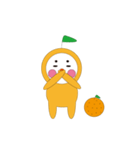 うごくかぶりみかん（個別スタンプ：2）