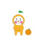 うごくかぶりみかん（個別スタンプ：7）