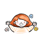 orange color（個別スタンプ：14）