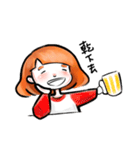 orange color（個別スタンプ：15）