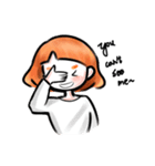 orange color（個別スタンプ：20）