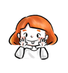 orange color（個別スタンプ：23）