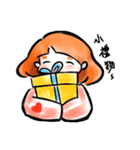 orange color（個別スタンプ：30）