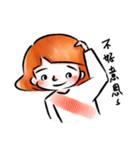 orange color（個別スタンプ：36）