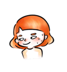 orange color（個別スタンプ：40）
