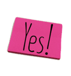 Note it now！（個別スタンプ：3）