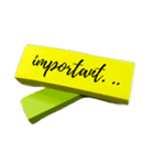 Note it now！（個別スタンプ：7）