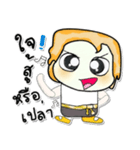 Hi my name is MaMa...^_^（個別スタンプ：25）