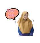 Fahkhaaer : Hijabers Cantik（個別スタンプ：4）