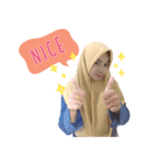 Fahkhaaer : Hijabers Cantik（個別スタンプ：5）