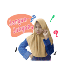 Fahkhaaer : Hijabers Cantik（個別スタンプ：6）