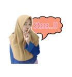 Fahkhaaer : Hijabers Cantik（個別スタンプ：7）
