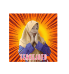 Fahkhaaer : Hijabers Cantik（個別スタンプ：8）