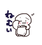 落書きシリーズ2＊丸人（個別スタンプ：4）