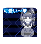 ラブリーハロウィンひし形んご（個別スタンプ：28）