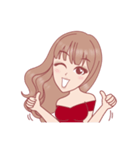 The Gorgeous Market Online Lady！（個別スタンプ：31）