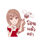 The Gorgeous Market Online Lady！（個別スタンプ：38）