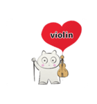 orchestra Violin traditional Chinese（個別スタンプ：16）