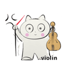 orchestra Violin traditional Chinese（個別スタンプ：29）