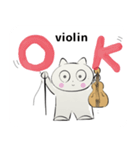 orchestra Violin traditional Chinese（個別スタンプ：30）