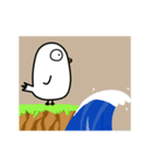 無言の鶏（個別スタンプ：13）