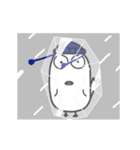 無言の鶏（個別スタンプ：14）