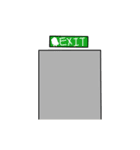 無言の鶏（個別スタンプ：22）