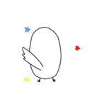 無言の鶏（個別スタンプ：23）