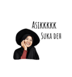 Happy Hijabers（個別スタンプ：5）