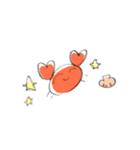 かにしゃん。（個別スタンプ：1）