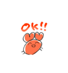 かにしゃん。（個別スタンプ：2）