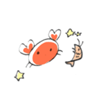 かにしゃん。（個別スタンプ：4）