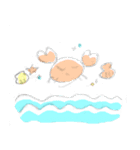 かにしゃん。（個別スタンプ：8）