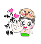 Mr. Yamasaki.. Love pig..^^（個別スタンプ：4）