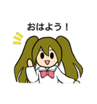 カワイイ制服女子だよ！2（個別スタンプ：1）