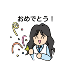 カワイイ制服女子だよ！2（個別スタンプ：15）