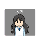 カワイイ制服女子だよ！2（個別スタンプ：19）