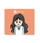 カワイイ制服女子だよ！2（個別スタンプ：20）
