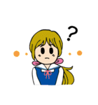 カワイイ制服女子だよ！2（個別スタンプ：35）