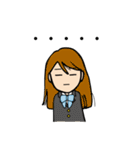 カワイイ制服女子だよ！2（個別スタンプ：40）