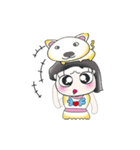 Miss. Hana. Love dog..^^！！（個別スタンプ：22）