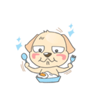 BOBO CUTE BROWN DOG（個別スタンプ：6）
