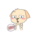 BOBO CUTE BROWN DOG（個別スタンプ：9）